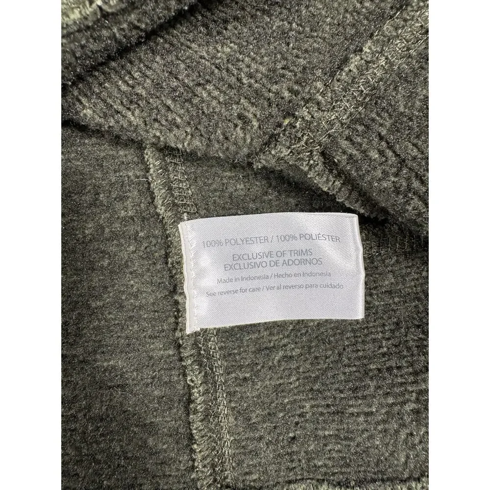 Woolrich Sweater Mens XL Green Snap Henley Mock Neck Pullover Sweatshirt